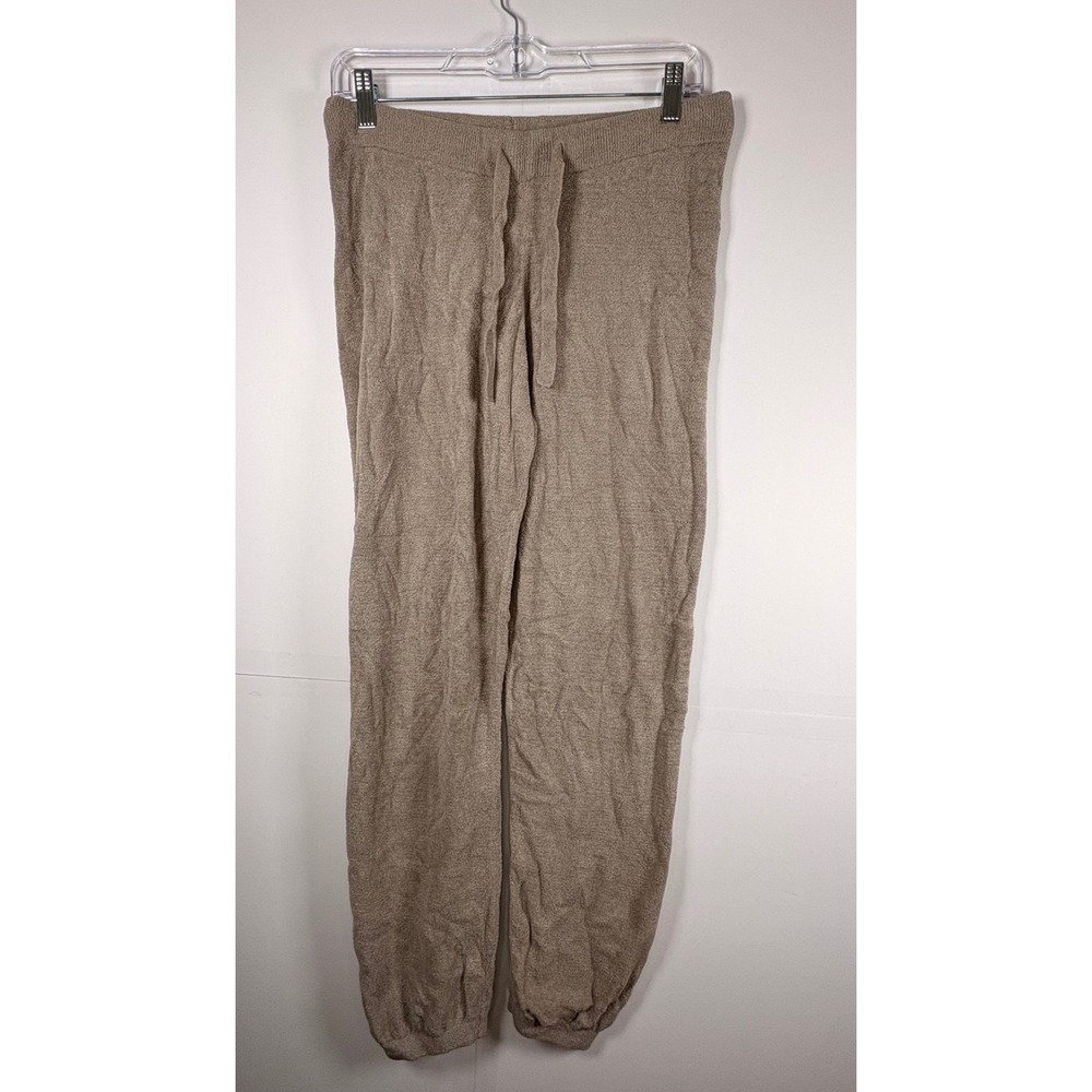 Barefoot Dreams Women's CozyChic Ultra Lite Track Pants Stone Sz Sm